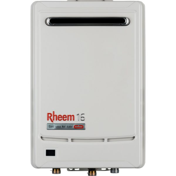 Rheem 16 Gas Continuous Flow External Hot Water Heater 16LPM 874816LFZ LPG