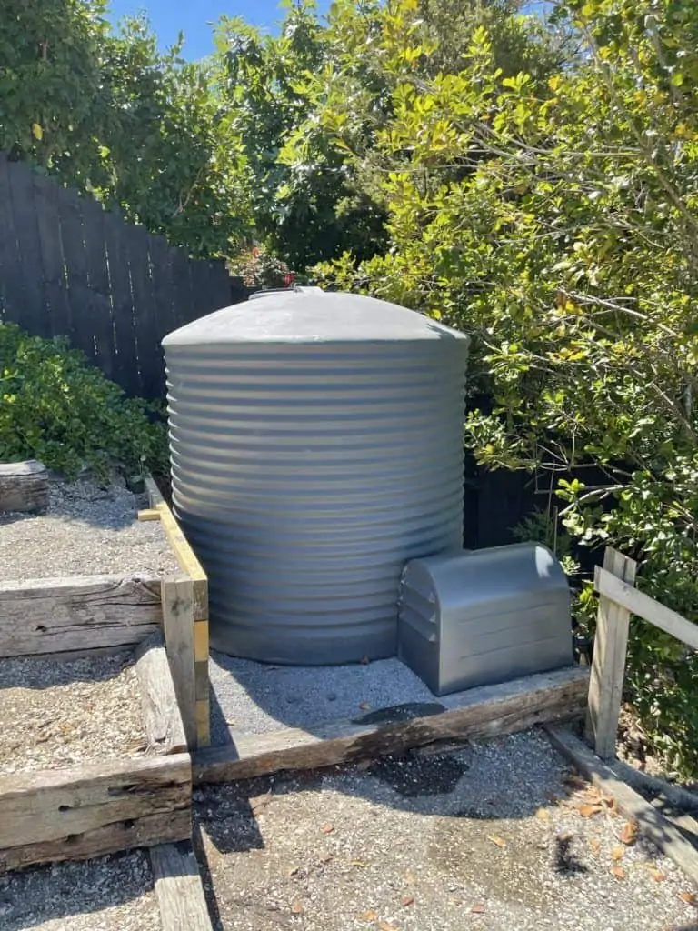 water tank installed on north shore auckland